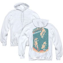 Load image into Gallery viewer, Genesis Land Of Confusion Back Print Zipper Mens Hoodie White