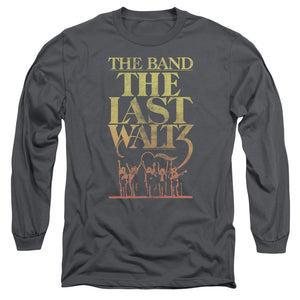 The Band The Last Waltz Mens Long Sleeve Shirt Charcoal