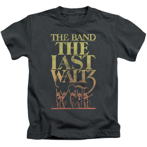 The Band The Last Waltz Juvenile Kids Youth T Shirt Charcoal