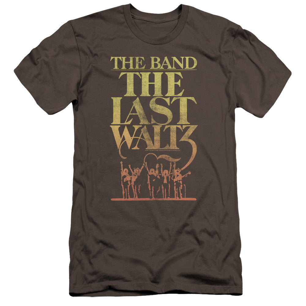 The Band The Last Waltz Premium Bella Canvas Slim Fit Mens T Shirt Charcoal