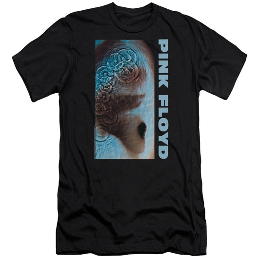 Pink Floyd Meddle Slim Fit Mens T Shirt Black