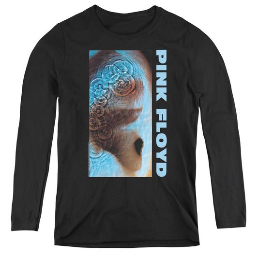 Pink Floyd Meddle Womens Long Sleeve Shirt Black