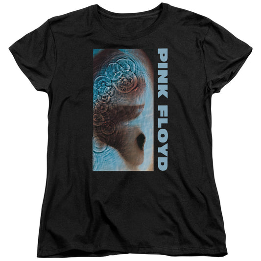 Pink Floyd Meddle Womens T Shirt Black