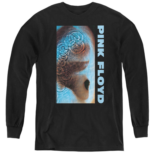 Pink Floyd Meddle Long Sleeve Kids Youth T Shirt Black