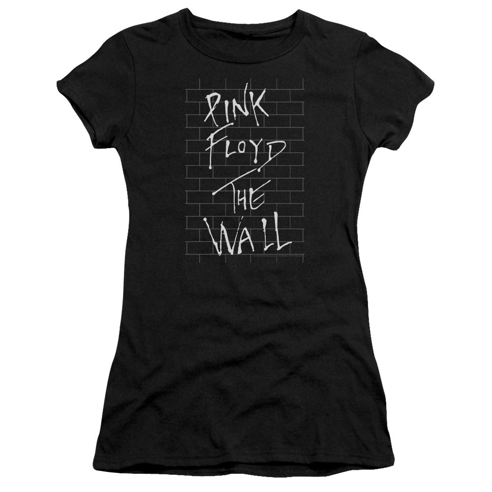 Roger Waters The Wall 2 Junior Sheer Cap Sleeve Womens T Shirt Black