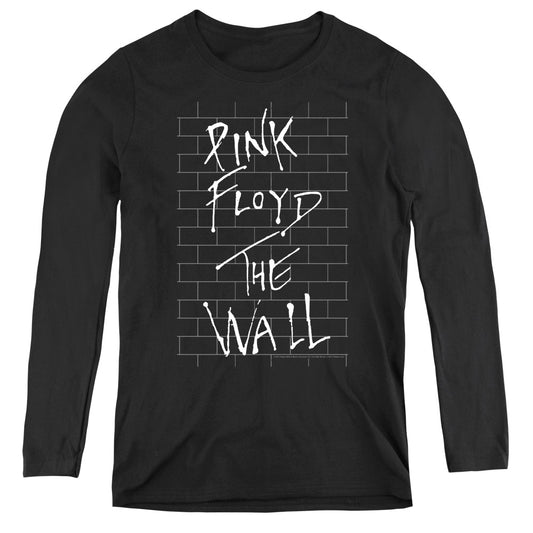 Roger Waters The Wall 2 Womens Long Sleeve Shirt Black