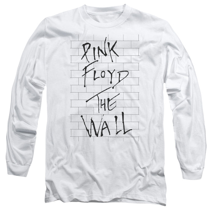 Roger Waters The Wall 2 Mens Long Sleeve Shirt White