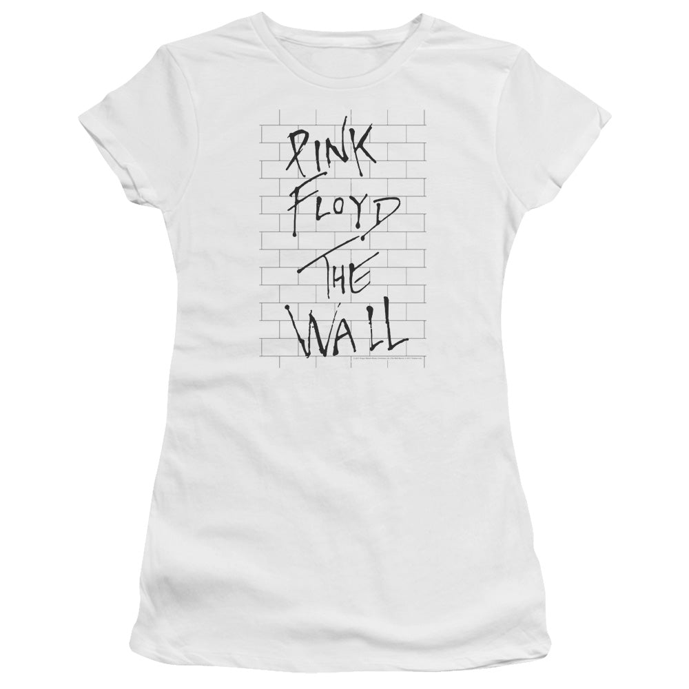 Roger Waters The Wall 2 Junior Sheer Cap Sleeve Womens T Shirt White