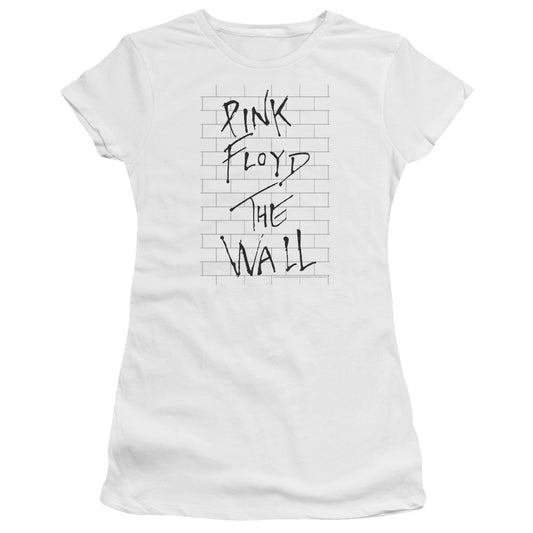 Roger Waters The Wall 2 Junior Sheer Cap Sleeve Womens T Shirt White