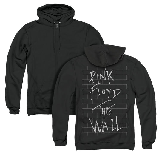 Roger Waters The Wall 2 Back Print Zipper Mens Hoodie Black