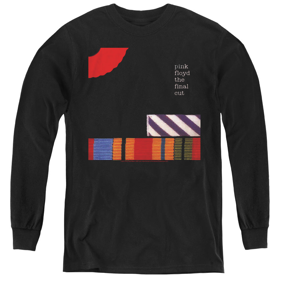 Pink Floyd The Final Cut Long Sleeve Kids Youth T Shirt Black