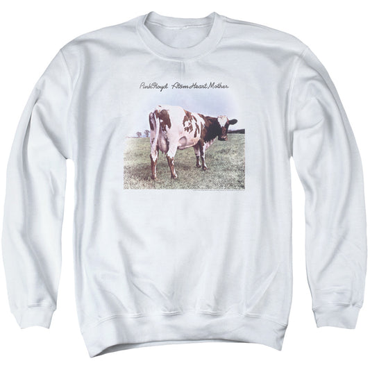 Pink Floyd Atom Heart Mother Mens Crewneck Sweatshirt White