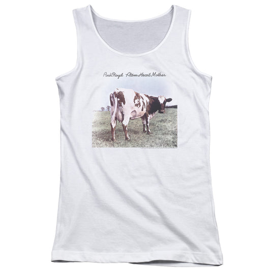 Pink Floyd Atom Heart Mother Womens Tank Top Shirt White