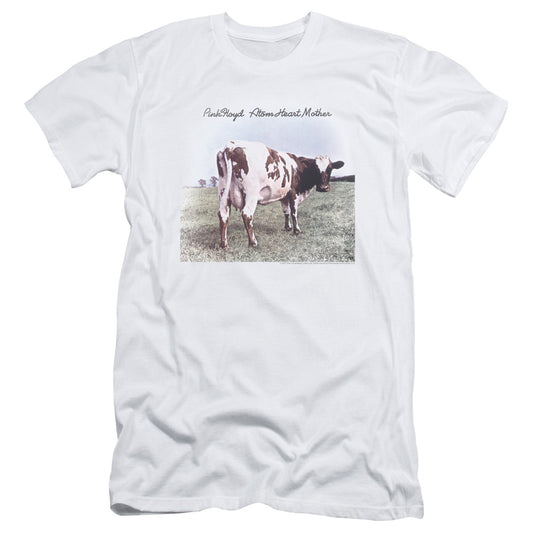 Pink Floyd Atom Heart Mother Slim Fit Mens T Shirt White