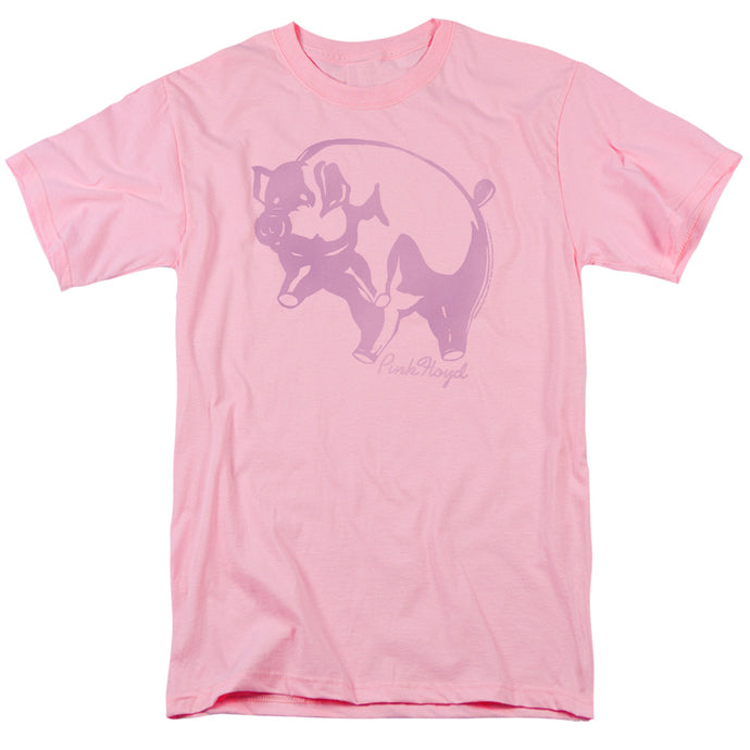 Pink Floyd Pink Animal Mens T Shirt Pink