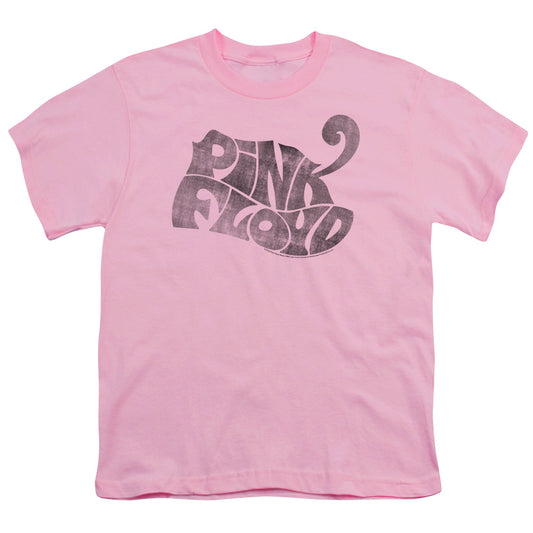 Pink Floyd Pink Logo Kids Youth T Shirt Pink