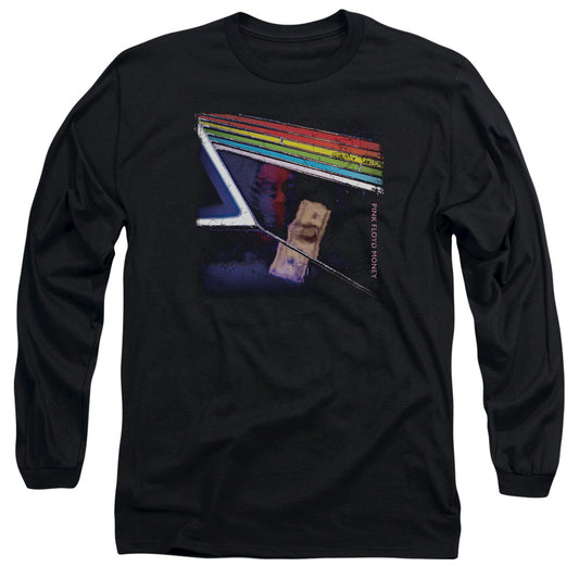 Pink Floyd Money Mens Long Sleeve Shirt Black