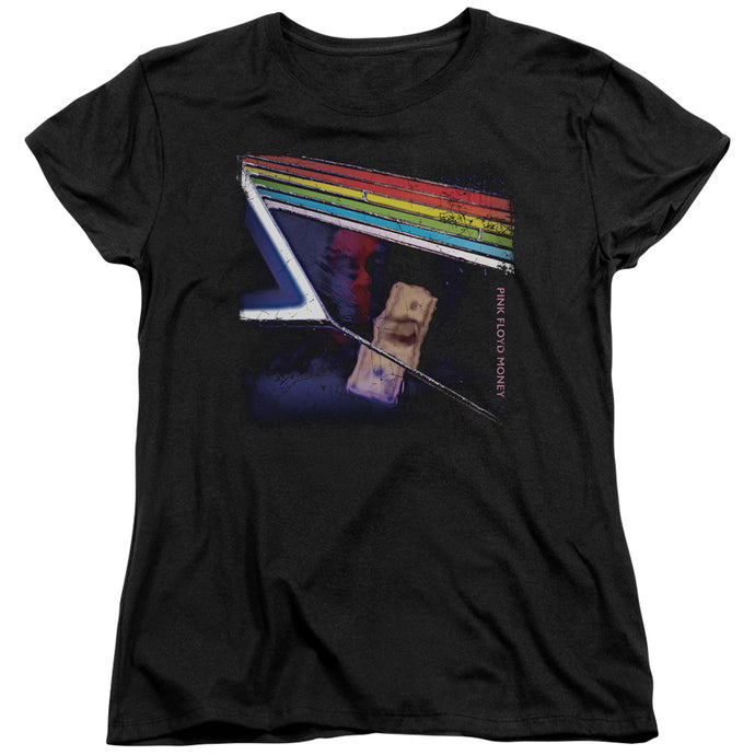 Pink Floyd Money Womens T Shirt Black
