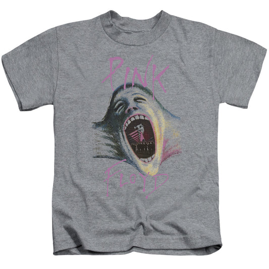 Pink Floyd Mouth The Wall Juvenile Kids Youth T Shirt Athletic Heather