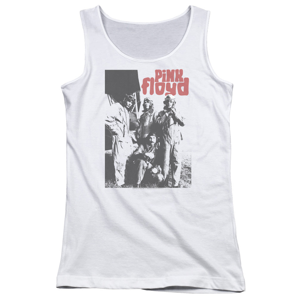 Pink Floyd Point Me At The Sky Womens Tank Top Shirt White