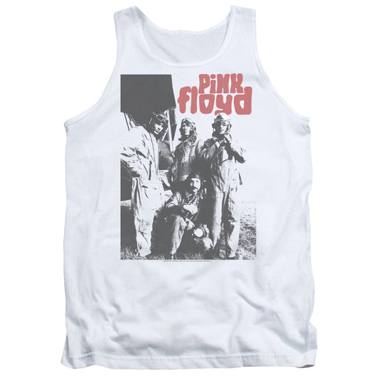 Pink Floyd Point Me At The Sky Mens Tank Top Shirt White