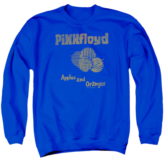 Pink Floyd Apples And Oranges Mens Crewneck Sweatshirt Royal Blue