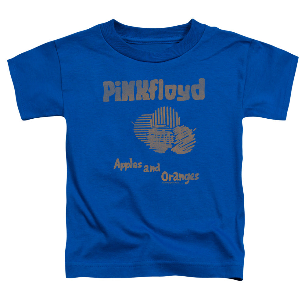 Pink Floyd Apples and Oranges Toddler Kids Youth T Shirt Royal Blue