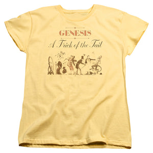 Genesis Trick Of The Tail Womens T Shirt Yellow
