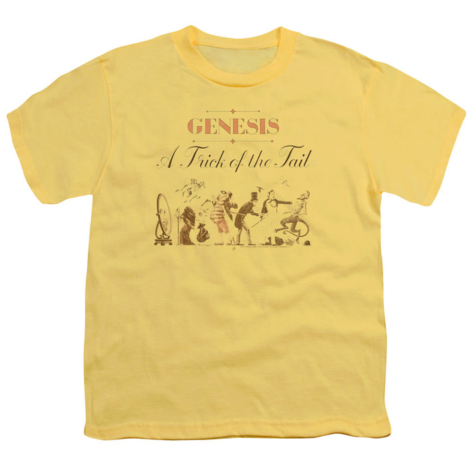 Genesis Trick Of The Tail Kids Youth T Shirt Yellow