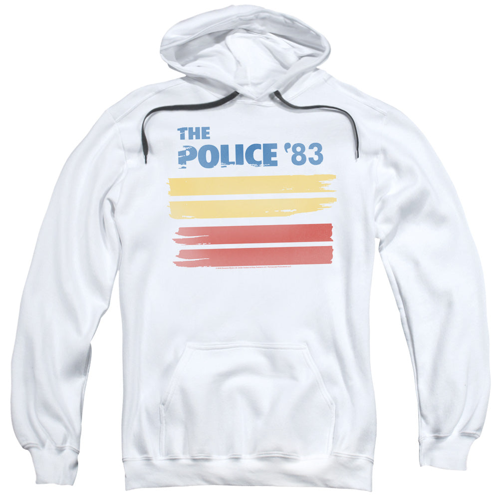 The Police 83 Mens Hoodie White