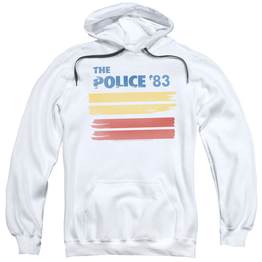 The Police 83 Mens Hoodie White