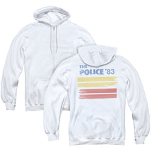 Load image into Gallery viewer, The Police 83 Back Print Zipper Mens Hoodie White