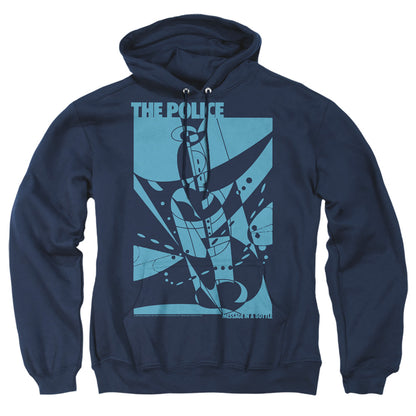 The Police Message In A Bottle Mens Hoodie Navy