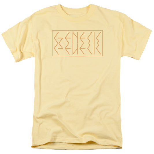 Genesis Mirror Logo Mens T Shirt Banana