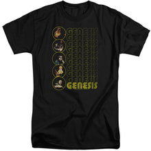 Load image into Gallery viewer, Genesis The Carpet Crawlers Mens Tall T Shirt Black