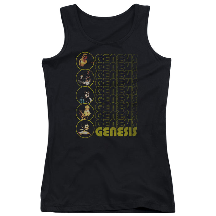 Genesis The Carpet Crawlers Womens Tank Top Shirt Black