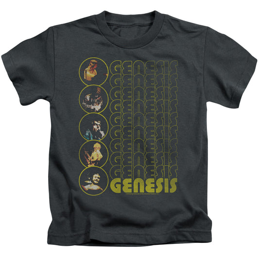 Genesis The Carpet Crawlers Juvenile Kids Youth T Shirt Charcoal