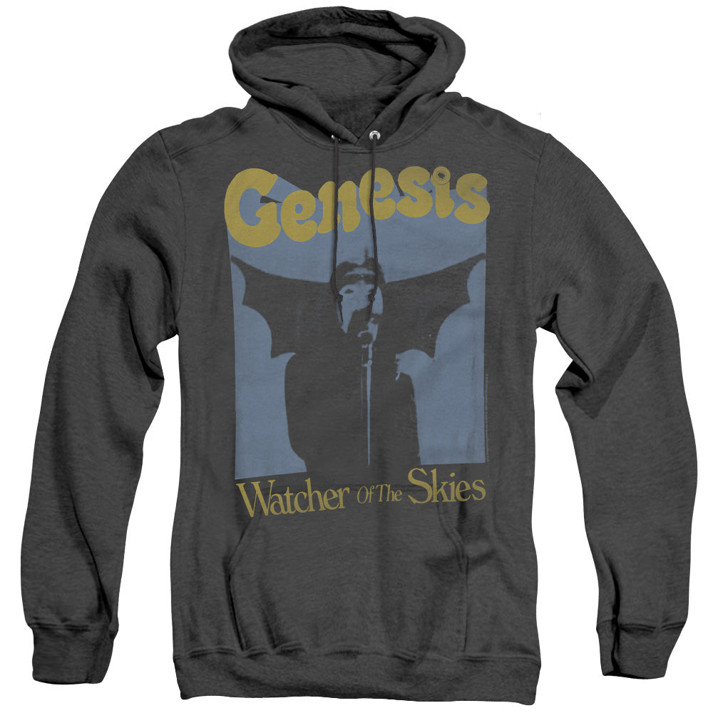 Genesis Watcher Of The Skies Design 2 Heather Mens Hoodie Black