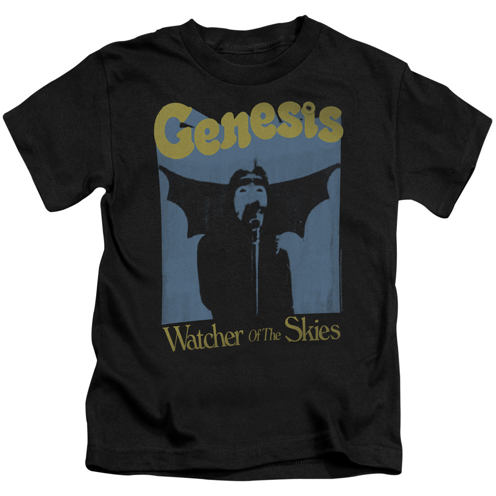 Genesis Watcher Of The Skies Design 2 Juvenile Kids Youth T Shirt Black