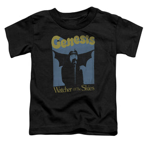 Genesis Watcher Of The Skies Design 2 Toddler Kids Youth T Shirt Black