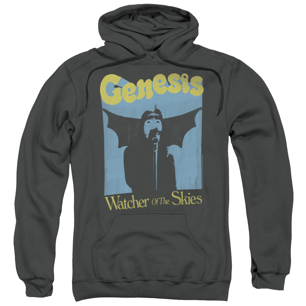 Genesis Watcher Of The Skies Design 2 Mens Hoodie Charcoal