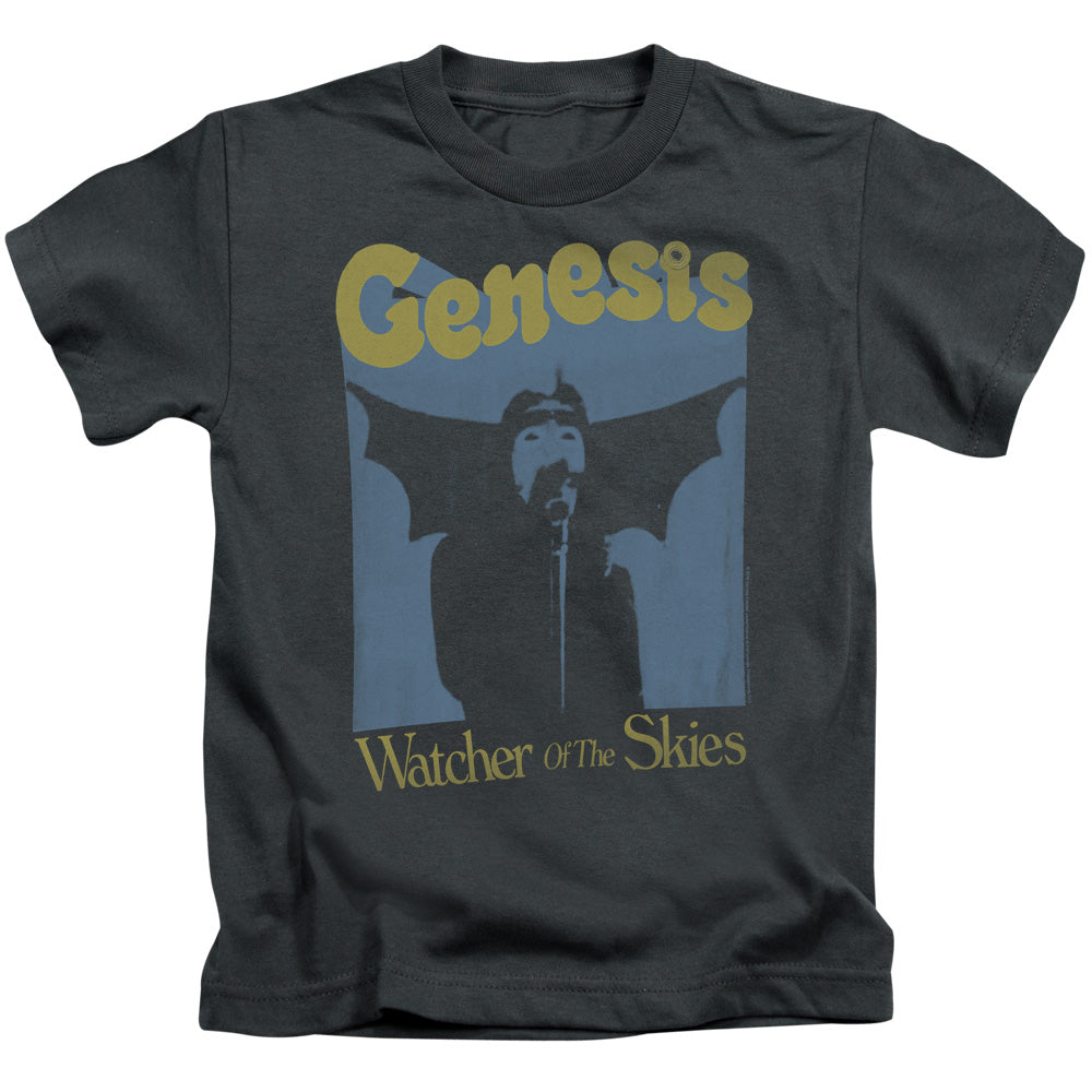 Genesis Watcher Of The Skies Design 2 Juvenile Kids Youth T Shirt Charcoal