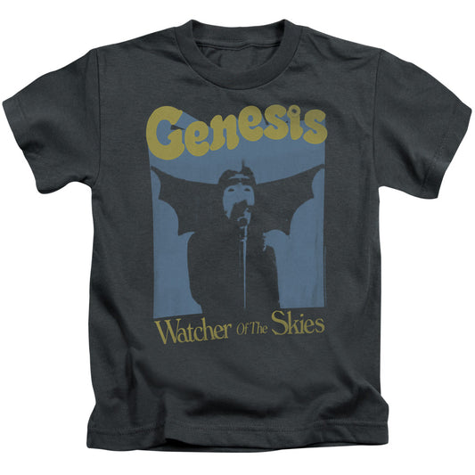 Genesis Watcher Of The Skies Design 2 Juvenile Kids Youth T Shirt Charcoal