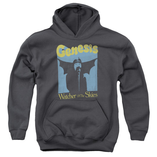 Genesis Watcher Of The Skies Design 2 Kids Youth Hoodie Charcoal