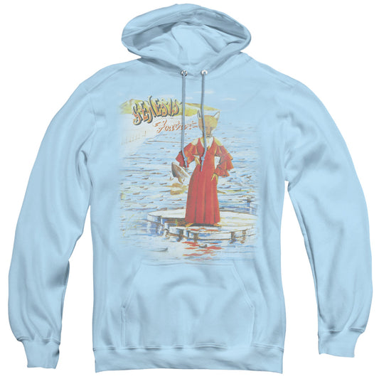 Genesis Large Foxtrot Mens Hoodie Light Blue