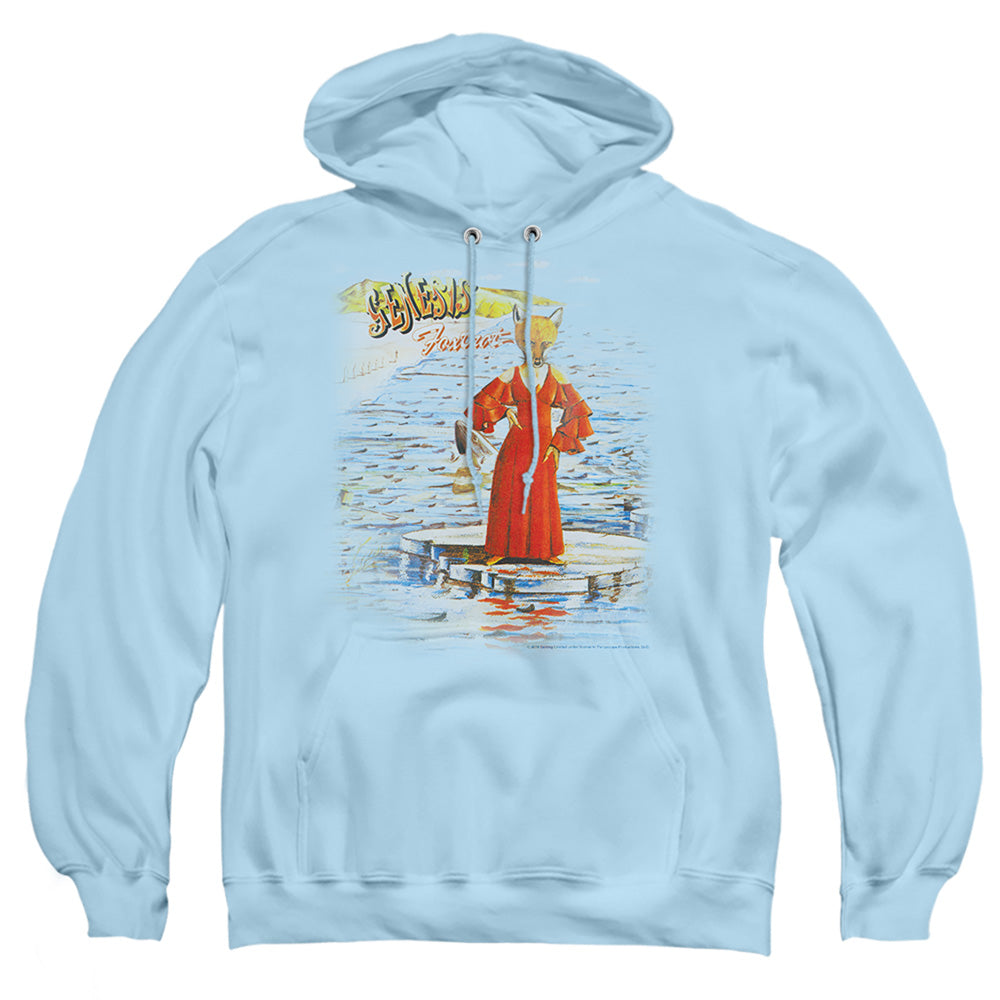 Genesis Large Foxtrot Mens Hoodie Light Blue