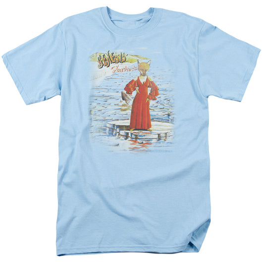 Genesis Large Foxtrot Mens T Shirt Light Blue