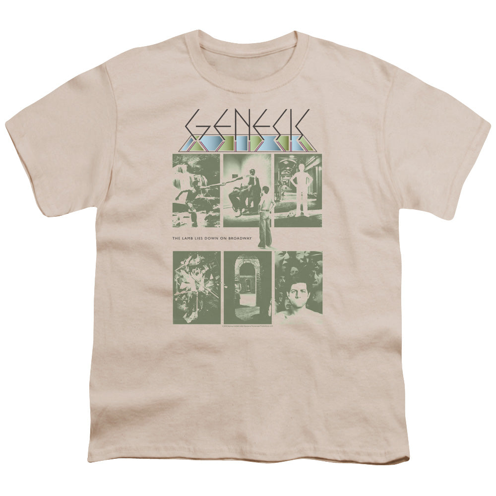 Genesis The Lamb Kids Youth T Shirt Cream