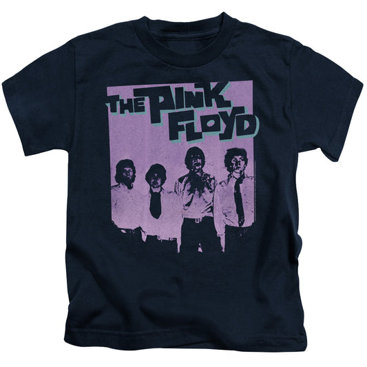 Pink Floyd Paint Box Juvenile Kids Youth T Shirt Navy Blue