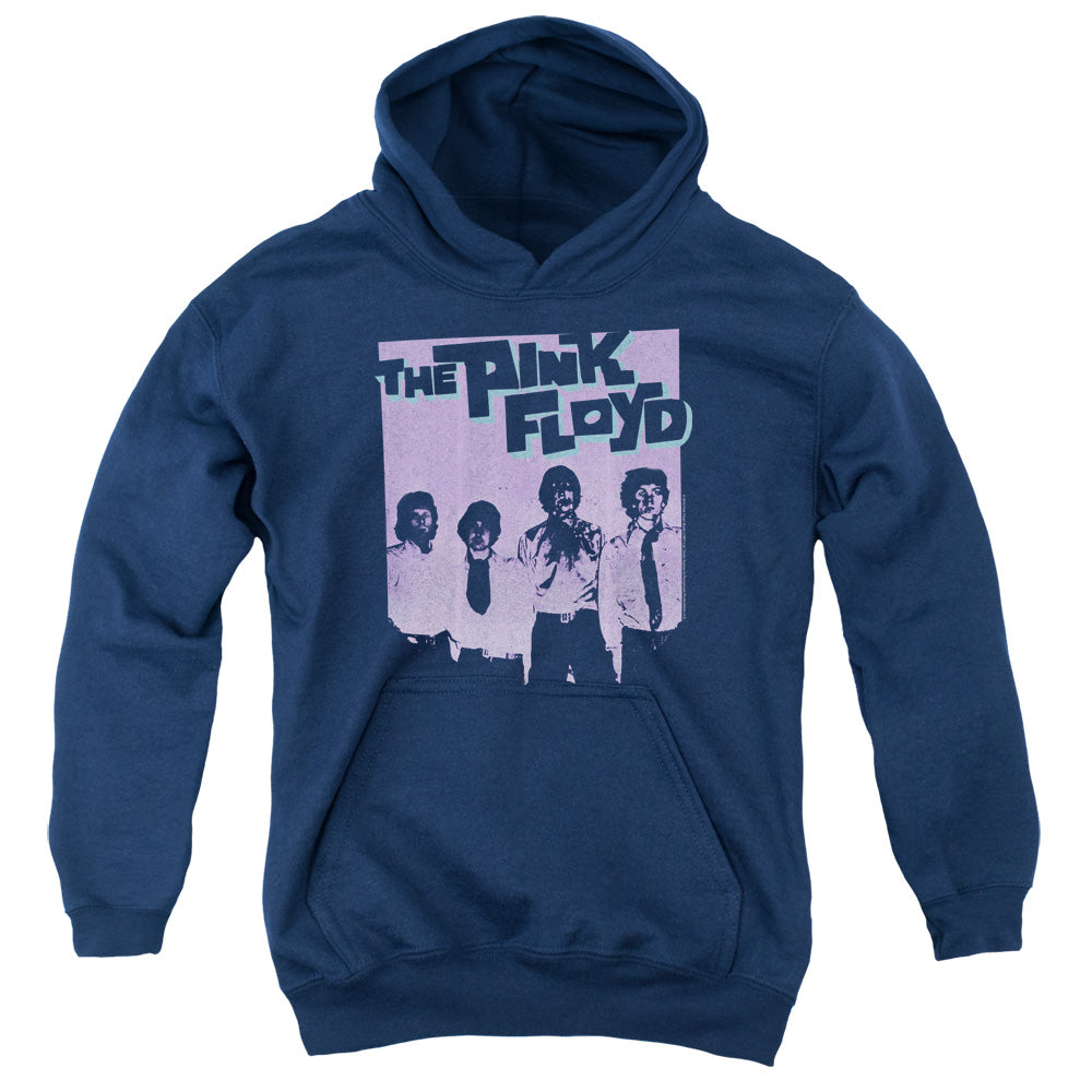 Pink Floyd Paint Box Kids Youth Hoodie Navy Blue